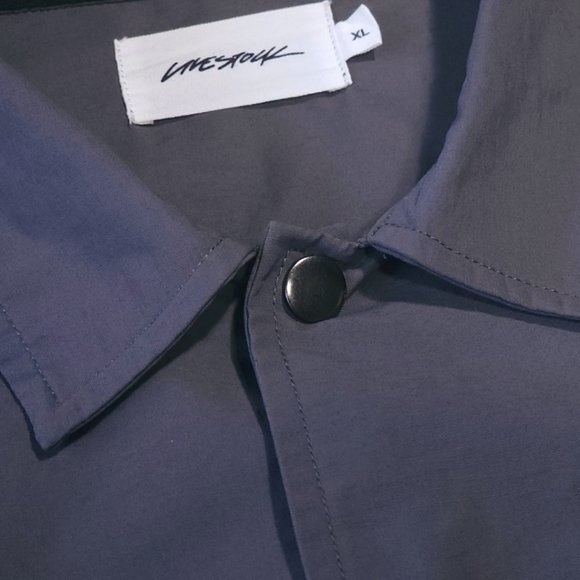 Livestock Coaches Jacket Shell Grey Extra Large - Picture 9 of 11